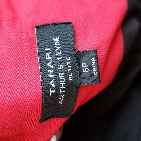 (6P) Tahari Arthur S. Levine Color Block Fitted Office Formal Workwear Evening - Picture 3 of 9